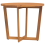 VidaXL vidaXL Garden Dining Table Round 90x75 cm Solid Wood Acacia 2