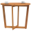 VidaXL vidaXL Garden Dining Table Round 90x75 cm Solid Wood Acacia 4