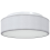 VidaXL vidaXL Deckenlampe mit Strahlern Grau 38 x 38 x 13,5 cm Stoff 2