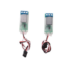 2 Szt. RC PWM Elektroniczny PrzekaźNik PrzekaźNikowy dla RC Samolot DIY Model śWiatłA Nawigacyjne Kontroler Uniwersalny PrzełąCznik K1