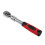 Chave de Catraca de 1/4" com Cabeça Flexível de 180 Graus e 72 Dentes, Reversível e Extensível de 17 A 22 cm. 1