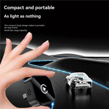 2-in-1 Wireless CarPlay Android Auto AI Box USB-Adapter 5.0 Kabelgebundenes CarPlay auf Kabelloses CarPlay