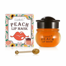 (Peach lip mask) Máscara Labial Máscara Labial Fofa 10g