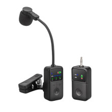 Saxofone Wireless Microphone Mic Saxophone Transmitter and Receiver Professional Stage Performance Sound Pickup