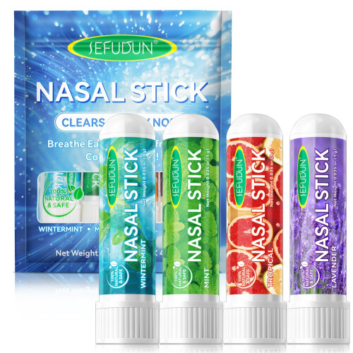 O bastão de sucção nasal é compacto e portátil