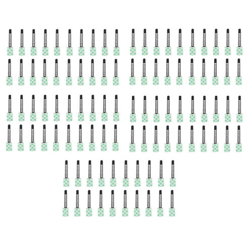 100Pcs Black Sticky Adjustable Wire Ties Cable Clips Clamp Plastic Self Adhesive Cable Ties Fix Holder Clips 1