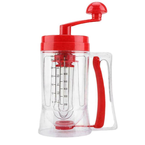 900ML Cupcake Pancake Cake Cream Cake Batter Dispenser Maker Tools Funnel Speratator Measuring Cup
