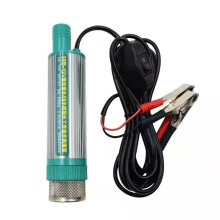 Bomba Submersível de Alto Desempenho para Transferência de Combustível, 12V, 30L/Min, Extratora de Óleo e Água, em Liga de Alumínio, para