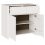 VidaXL vidaXL Sideboard Drammen White 79 x 43 x 75.5 cm Solid Pine wood 5