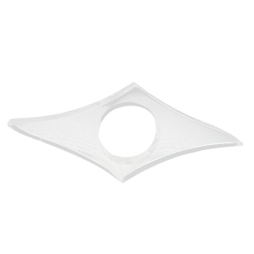 Clear Page Spreader (Medium - 20 Mm) Thumb Ring Page Holder - Transparent Thumb Bookmark - Reading Accessories