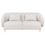 Beliani Sofa UMEA Fabric Light Beige 4