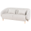 Beliani Sofa UMEA Fabric Light Beige 5