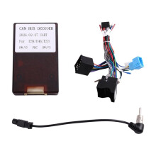 Android Car Radio CAN-Bus 16 Pin Adapter for 5 Series E46 E39 X5 E53 Radio Power Wiring Harness Canbus Box Connector