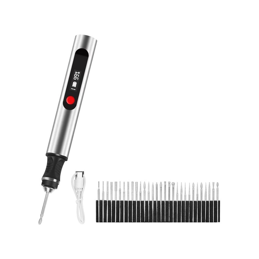 Engraving Pen Cordless Engraving Pen For Artists & Diyers - Engrave 60+ Surfaces - Beginner Friendly- 30 Bits 4712791042683