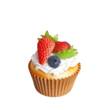 1 Juego/6 Piezas de Cupcakes Artificiales Realistas - Postre de Pan de Simulación Falso para Decoración, Accesorios de Exhibición, Accesorios para