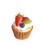 1set/6PCS Realistic Artificial Cupcake Set - Fake Simulation Bread Dessert for Decoration Display Props,Party Props 7