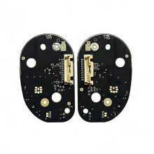 1 Paire de Circuits Imprimés de Feux de Jour à LED pour Phares Avant pour ID4 2021-2024, Clignotants Blancs