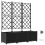 VidaXL vidaXL Garden Planter 3 pcs Black Plastic 2
