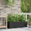 VidaXL vidaXL Garden Planter 3 pcs Black Plastic 3