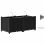 VidaXL vidaXL Garden Planter 2 pcs Black Plastic 2