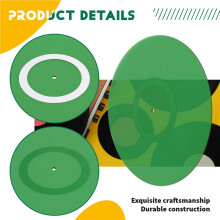 30cm Acrylic Vinyl Record Mat Reduce Noise Static Dust for 12Inch LP Vinyl Record Player Record Platter Slipmat