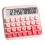 Desktop 12 Digit Cute Calculator, Mechanical  Design, Large LCD Display  Button Calculator,Gradient 1
