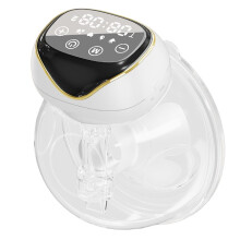 Wearable Unilateral Portable Electric Breast Pump Fully Automatic Integrated Breast Pump Painless Hands-Free Black