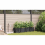 VidaXL vidaXL Garden Planter 4 pcs Black Plastic 4