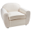 Beliani Armchair ELLEDE Boucle Light Beige 4