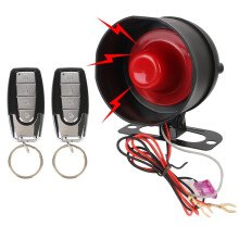 Universal 12 Volt Car Alarm System with 7-Level Sensitivity for Vehicle Protection Tool