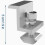 10Pcs Aluminum Alloy Solar Panel End Clamps for PV Module Mounting System 7