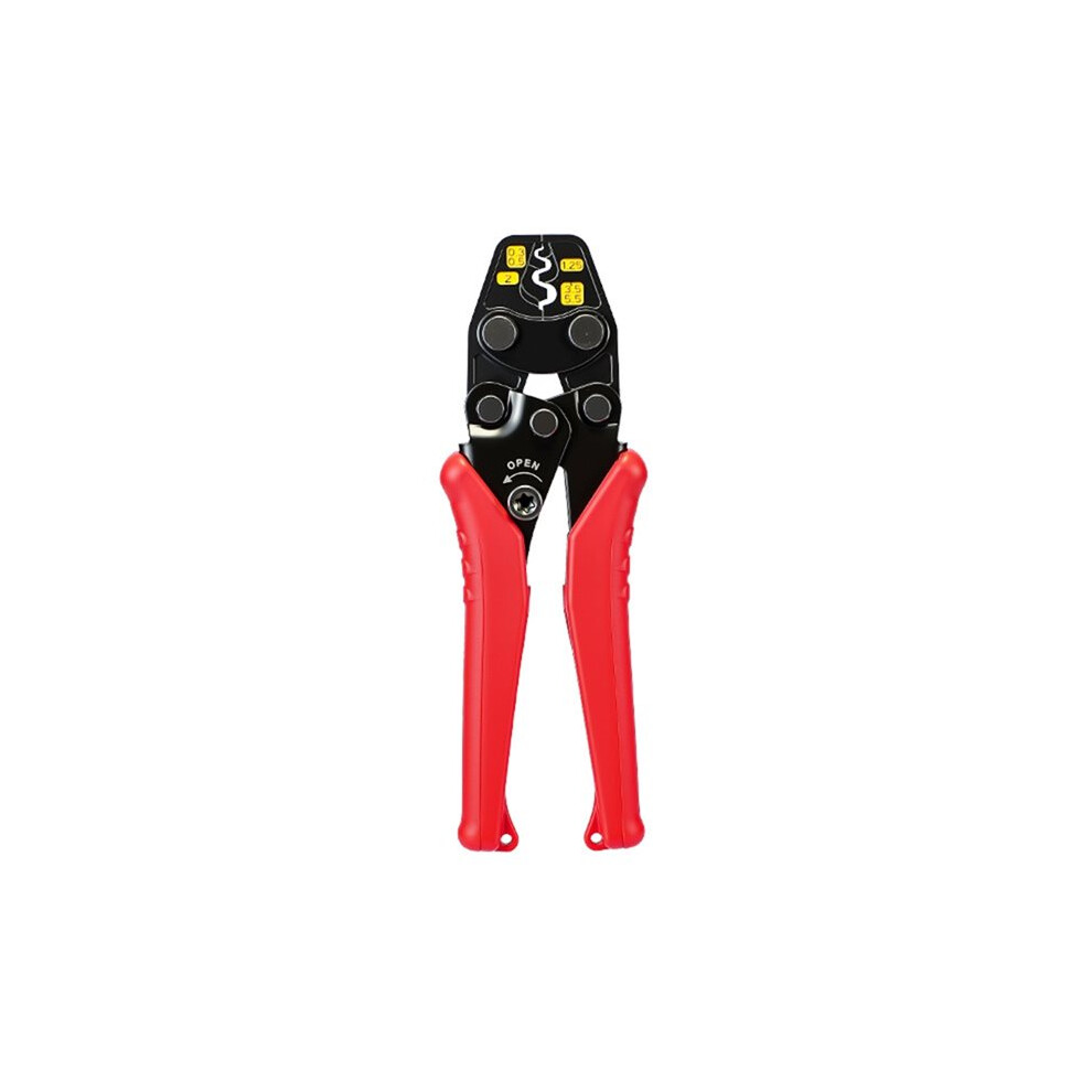 Terminal Crimping Pliers Electrician's Wire Crimping Pliers Multifunctional Ratchet -Style Crimping Pliers Tool A 4711569481501