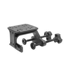 Boat Gunwale Clamp Mount Clamp Opening Aluminum Adjustable Bracket G Clamp Mount Base for Boat Tables