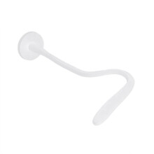 Bloc de Porte Flexible en Silicone pour Lave-Linge et Sèche-Linge - Facile à Utiliser, Pliable et Robuste - Blanc
