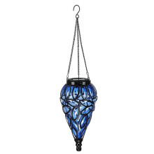 Solar Hanging Lantern Outdoor Lights, Tear-Shaped Effect Garden Lantern Outdoor Waterproof Outdoor Yard Patio Decor