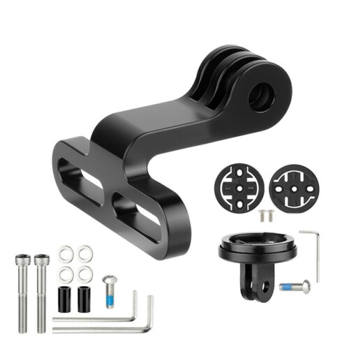 Angle Adjustable Bicycle Stem Mount Rack for  Bryton Wahoo Bike Computers Aluminum Handlebar Stand for Headlight