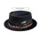 Stage Performances Hat Sweatproof Hat Fisherman-Black hemming 4