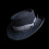 Stage Performances Hat Sweatproof Hat Fisherman-Black hemming 5