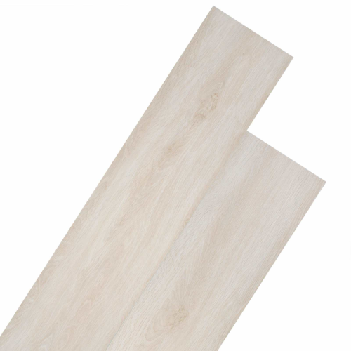 VidaXL vidaXL Flooring Planks 18 pcs White 5.26 m PVC 1
