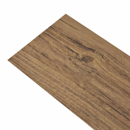 VidaXL vidaXL Flooring Planks 18 pcs Walnut Brown 2.51 m PVC 2