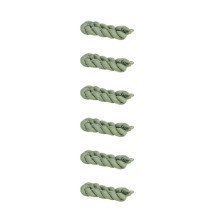6Pack 35x120 Inches Table Runner , Cheese Cloth Table Runner for Bridal Baby Shower Wedding Birthday Decoration Green