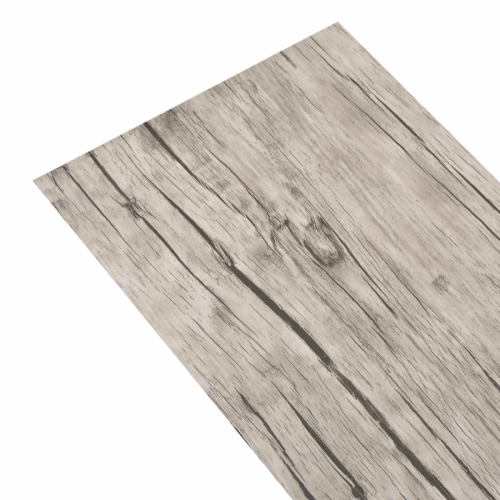 VidaXL vidaXL Bodenplanken Eiche gewaschen 2,51 m² 18 Stk. PVC 2