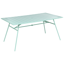 Garden Dining Set 6 Seater TERENZO Mint Green Metal