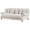 Beliani Sofa 2 Seater EIKE Fabric Off-White 4
