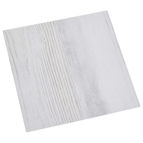 VidaXL vidaXL Flooring Planks 5.11 m 55 pcs PVC White and Light Grey 1