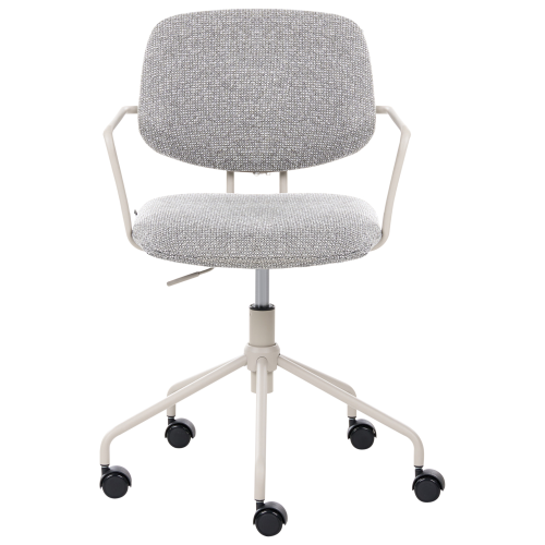 Beliani Office Chair RIPLEY Fabric Grey