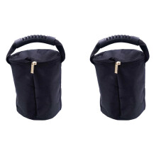 2X Adjustable Kettlebell Power Sandbag Fitness Weightlifting Dumbbell with Handle Gym Yoga Workout Sand Bag,10Kg