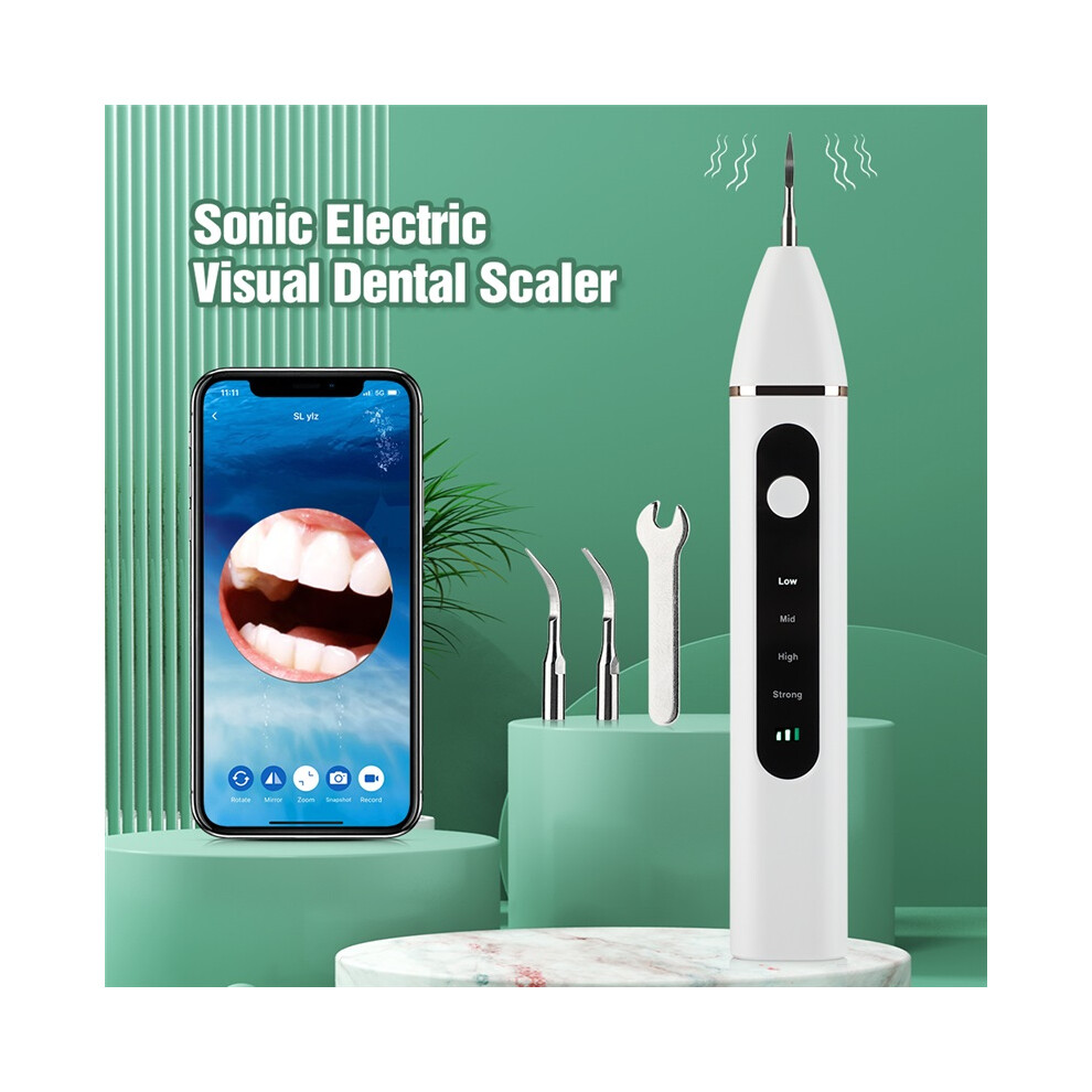 Stoyotu Hd Camera Sonic Electric Visual Dental Scaler Teeth Cleaner Plaque Calculus Remover Tooth Whitening Cleaning Tools Oral Care
