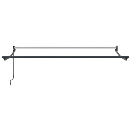 VidaXL vidaXL Manual Retractable Awning Frame Anthracite 3 x 2 m Aluminium 1