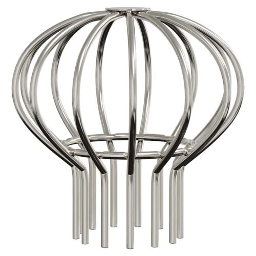 VidaXL vidaXL Gutter Leaf Guard 2 pcs Silver 75 mm Stainless Steel 1